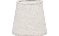 Queen Lampskärm Ø12cm Lin Ljus Beige