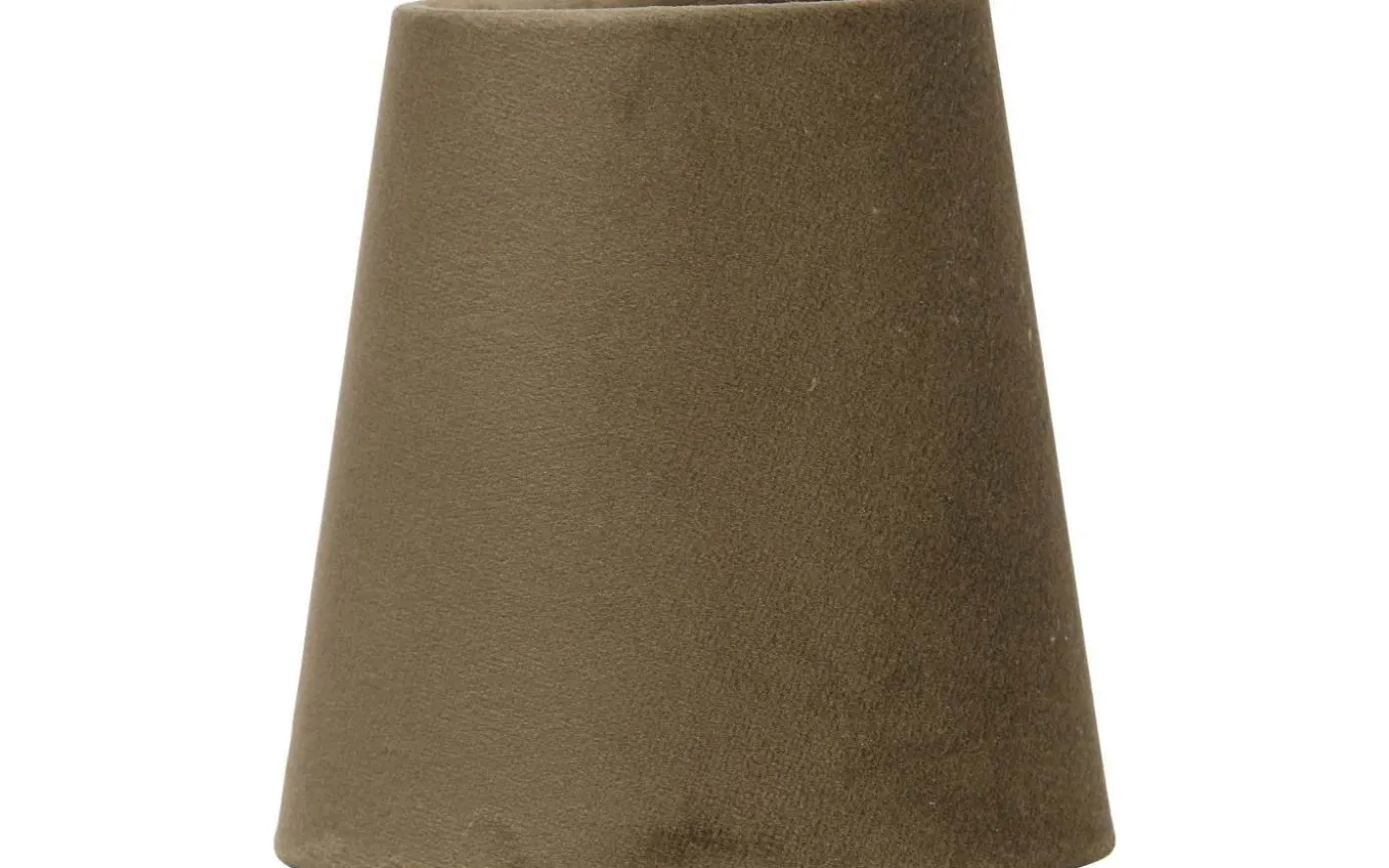 Queen Lampskärm Ø12cm Sammet Brun