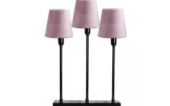 Queen Mini Lampskärm Sammet Ø10cm Rosa