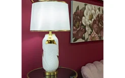 Quick Bordslampa 70cm Vit/Guld