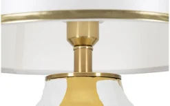 Quick Bordslampa 70cm Vit/Guld