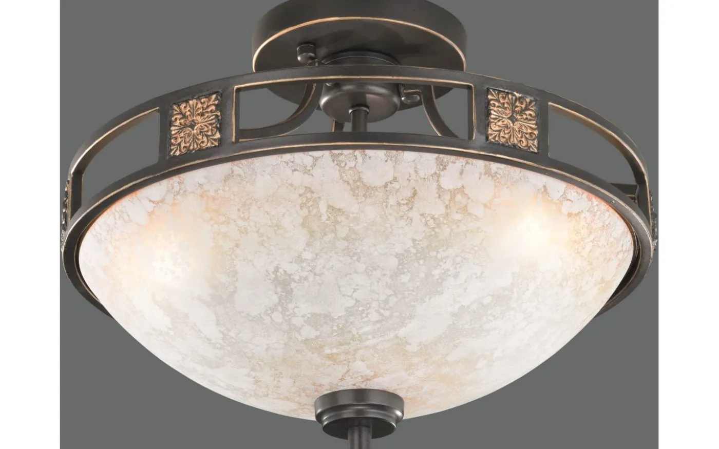 Quinta Plafond 3xE27 rustik