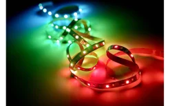 Racer LED-remsa 3m RGB-IC+3000K Komplett Kit Svart