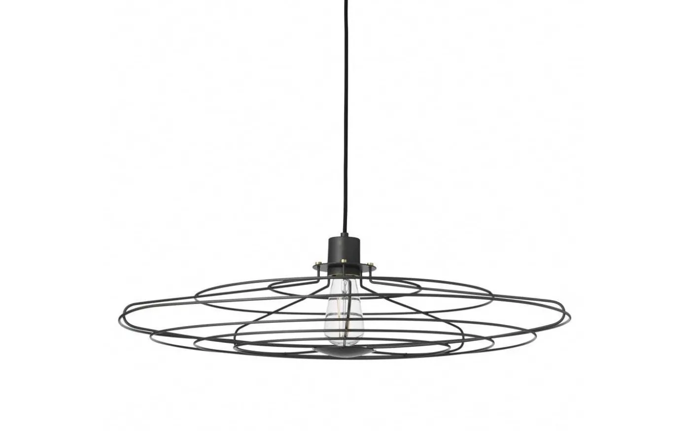 Radio Taklampa Ø70cm Mörkgrå