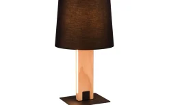Rahul Bordslampa LED + E27 trä/svart