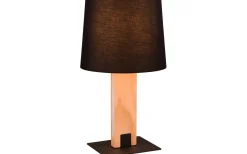 Rahul Bordslampa LED + E27 trä/svart