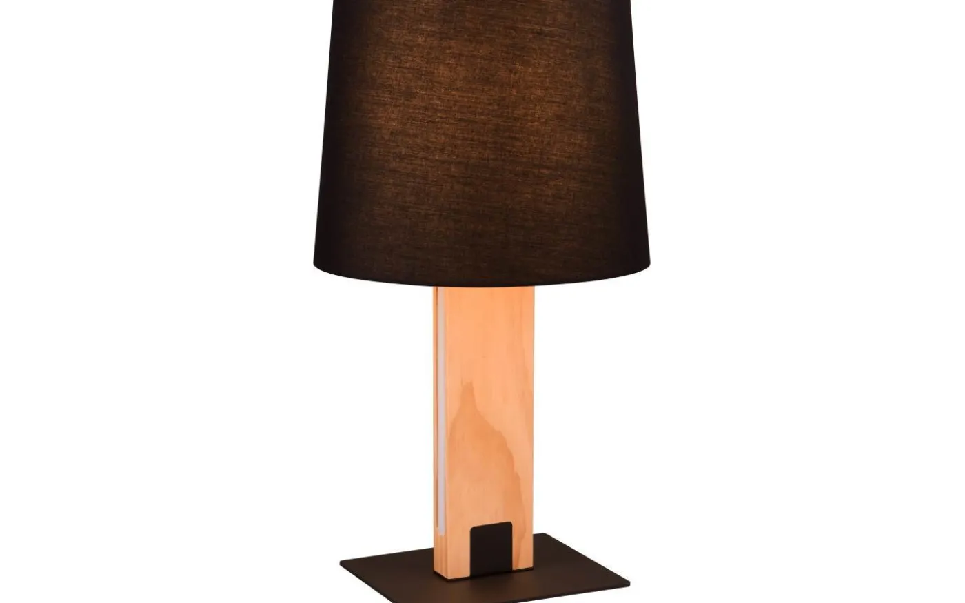 Rahul Bordslampa LED + E27 trä/svart