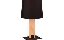 Rahul Bordslampa LED + E27 trä/svart