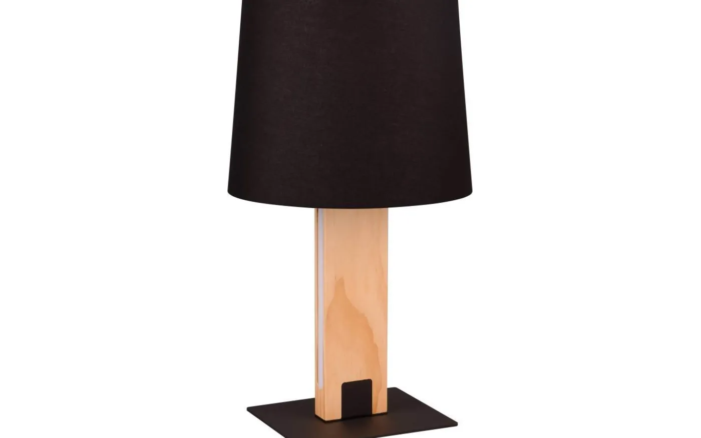 Rahul Bordslampa LED + E27 trä/svart