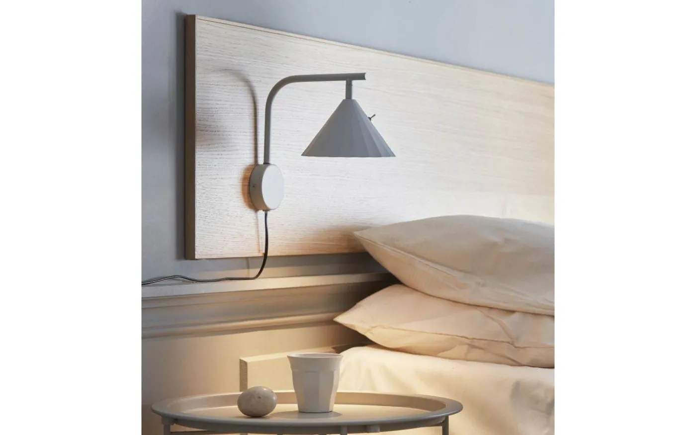 Rain Vägglampa Grå