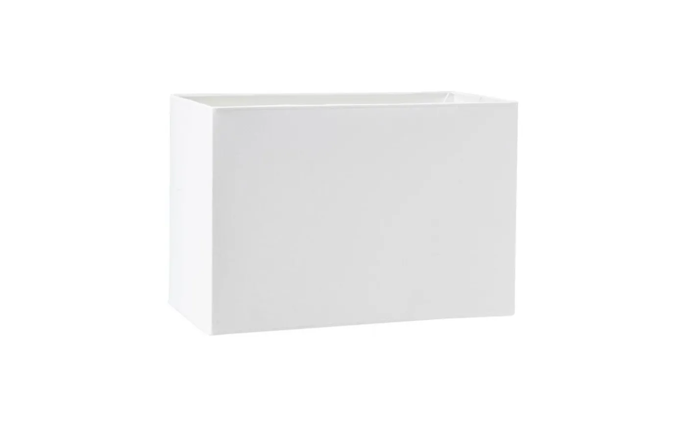 Rakel Rektangulär Lampskärm 23cm Vit