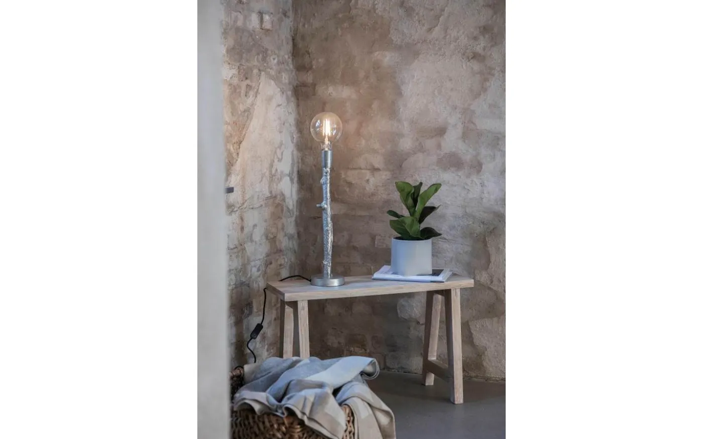 Ramo Bordslampa 53cm Silver