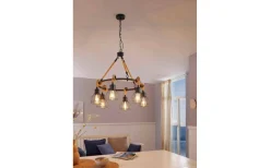 Rampside Taklampa 76cm 6L Svart/Brun