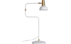 Ray Bordslampa 57cm Vit/Mässing