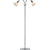Ray Golvlampa 155cm 2L Krom