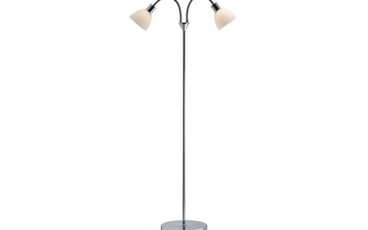 Ray Golvlampa 155cm 2L Krom