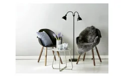 Ray Golvlampa 155cm 2L Svart