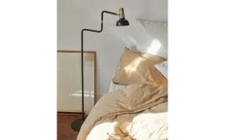 Ray Golvlampa 127cm Svart/Mässing