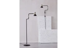 Ray Golvlampa 127cm Svart/Mässing