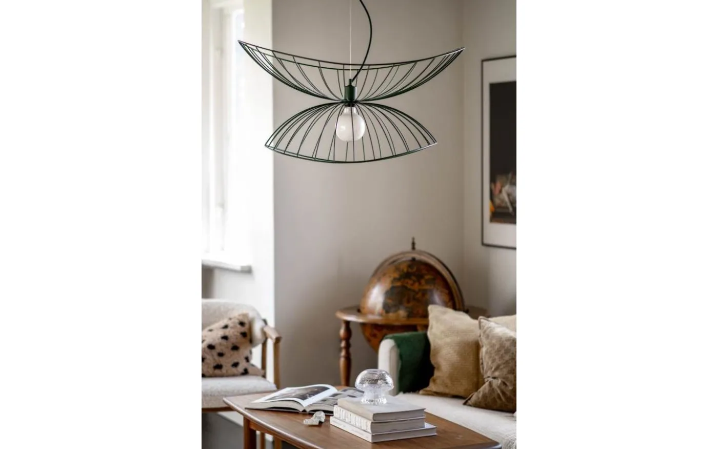 Ray Taklampa 70cm Grön