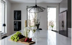 Ray Taklampa Svart 45cm