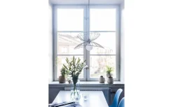 Ray Taklampa Svart 45cm