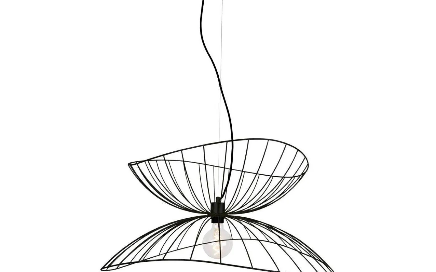 Ray Taklampa Svart 70cm