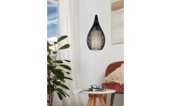 Razoni Fönsterlampa 19cm Svart