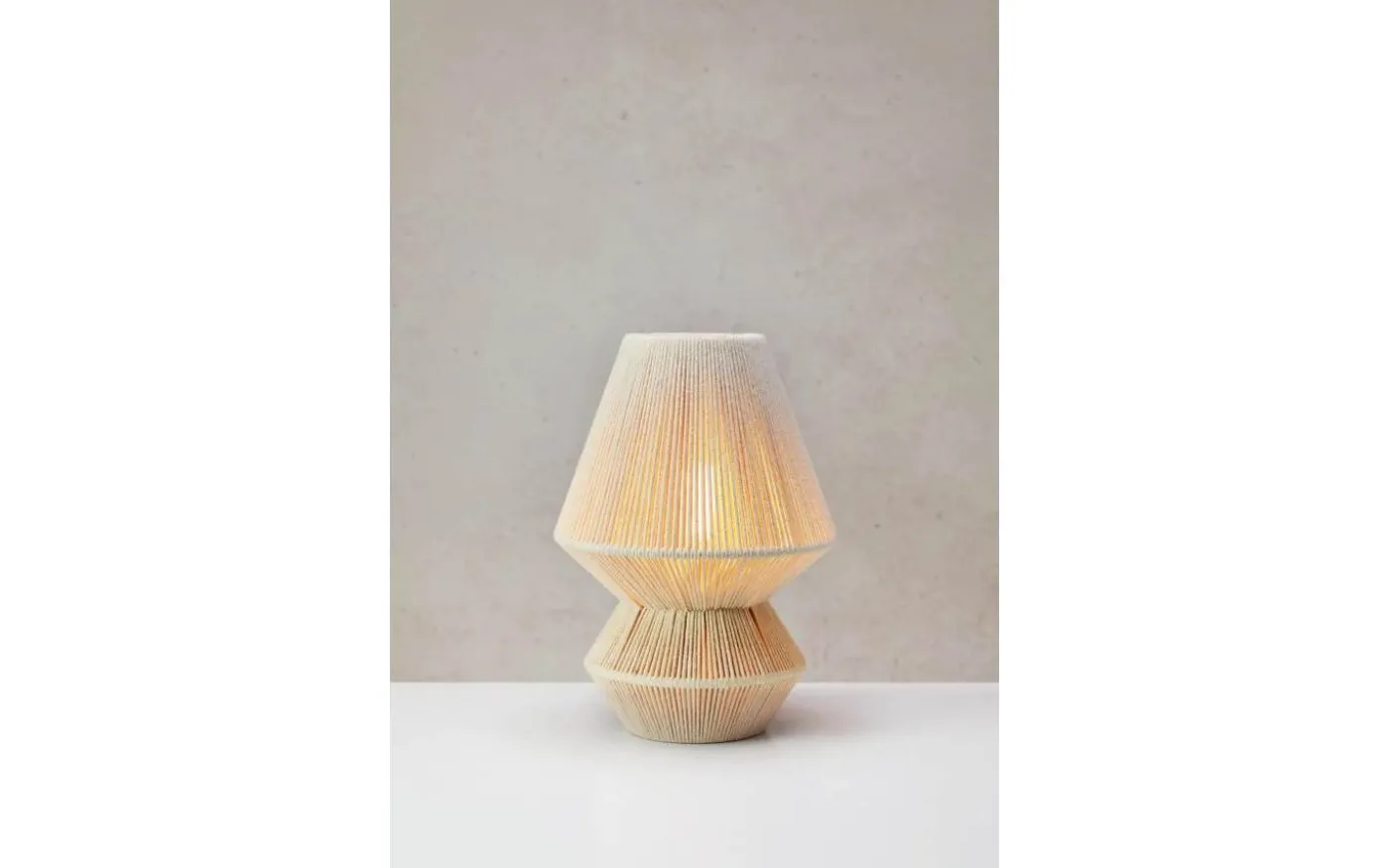 Razzo Bordslampa Beige 34cm