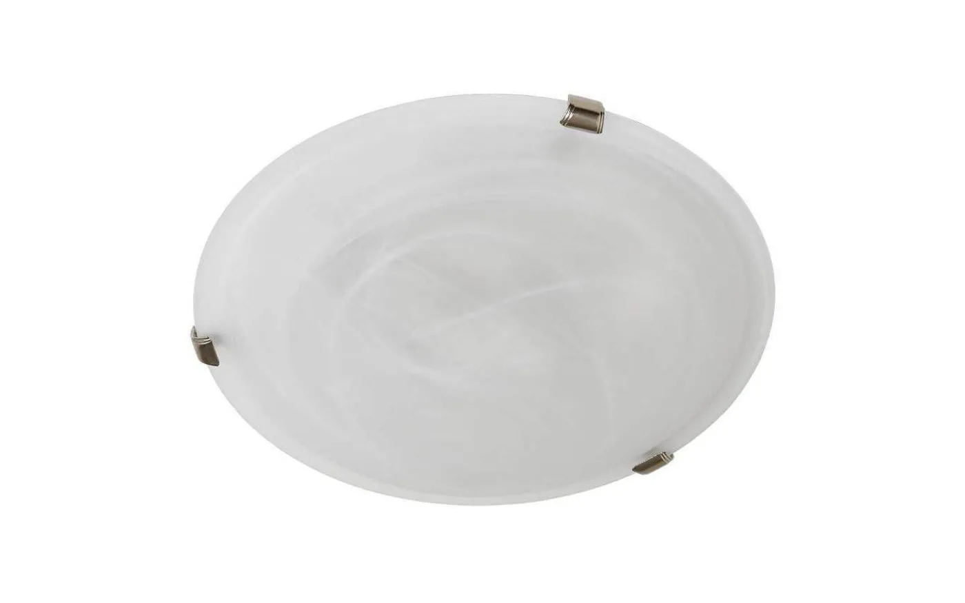 Åre Plafond Ø30cm Nickel/Vit