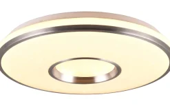 Realta Plafond LED 39cm borstad aluminium RGBW