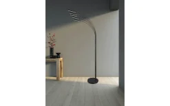 Reed Golvlampa LED i borstat stål