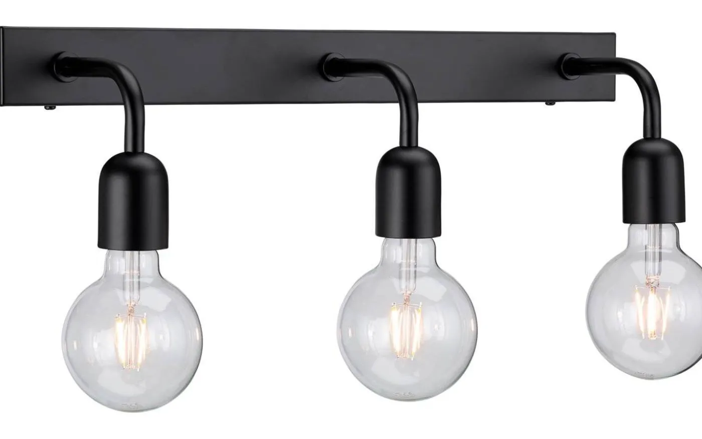 Regal 3L Vägglampa Badrum IP44 Mattsvart