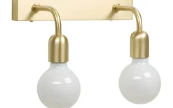 Regal 2L Vägglampa Badrum IP44 Mässing