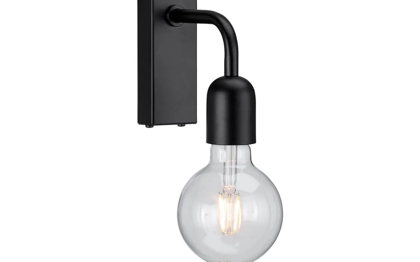 Regal 1L Vägglampa Badrum IP44 Mattsvart