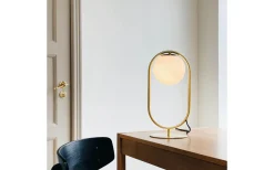 Reims Bordslampa 40cm Opal/Mässing