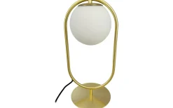 Reims Bordslampa 40cm Opal/Mässing