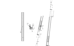 Repilado Bänkbelysning 62cm LED 4000K 10W Vit