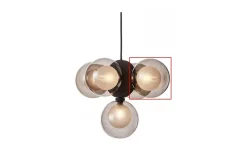 Reservglas Discus Taklampa