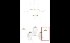 Reservglas Divine Taklampa