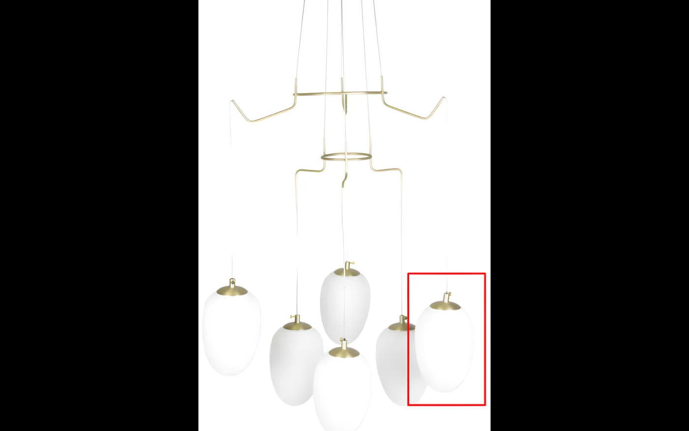 Reservglas Divine Taklampa