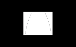 Reservglas till Bizzo Plafond Klarglas