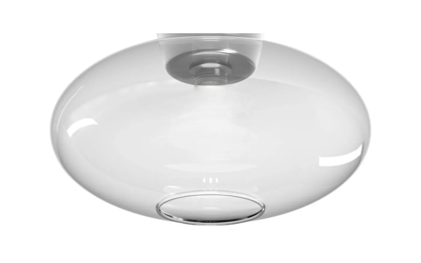 Reservglas till Bullo Taklampa/Plafond 27cm Klarglas