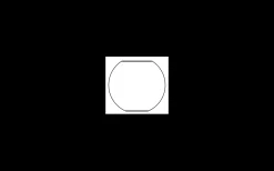 Reservglas till Glob Plafond Opal 26cm