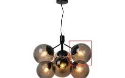 Reservglas till Ivona Taklampa Smoke