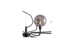 Reservglas till Mandrino Taklampa Rökfärgat