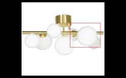 Reservglas Till Molekyl 13cm Vit