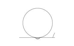 Reservglas Till Molekyl 10cm Vit