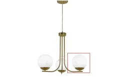 Reservglas till Orfeus Taklampa