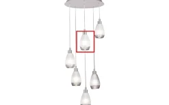 Reservglas till Siracusa Taklampa